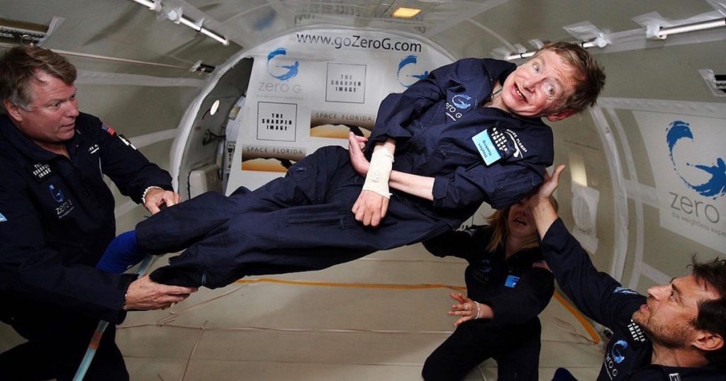 Hawking zero gravity