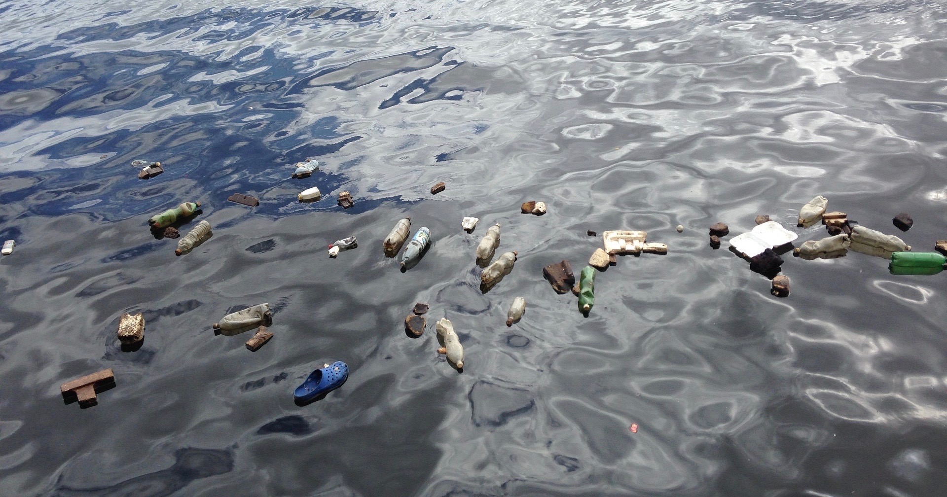 plastic in the ocean