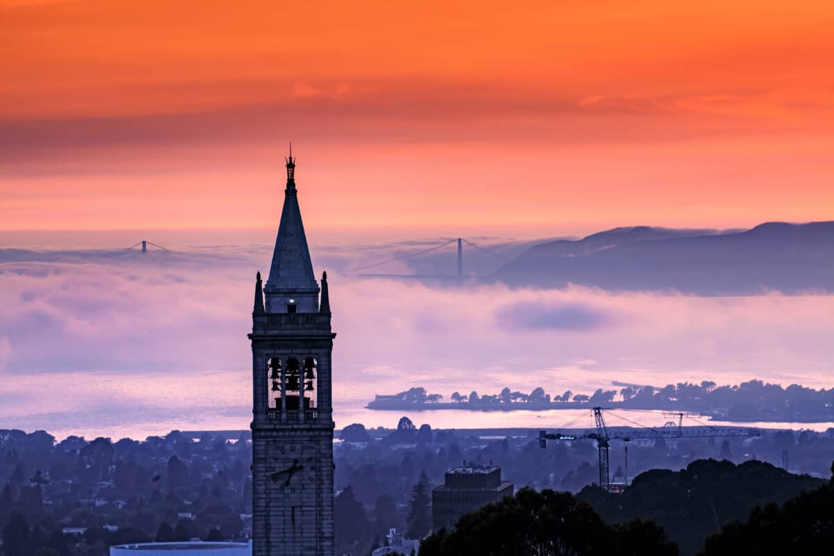 Sather Tower in UC Berkeley, California