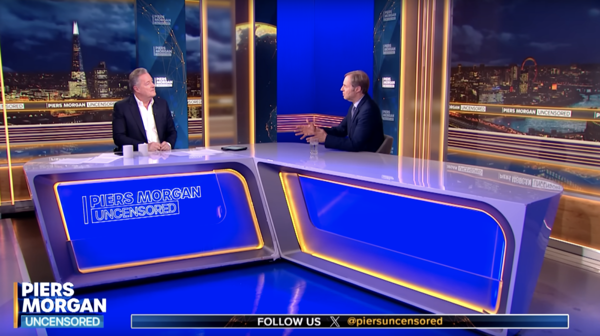 Piers Morgan interviews Stephen C. Meyer on Uncensored