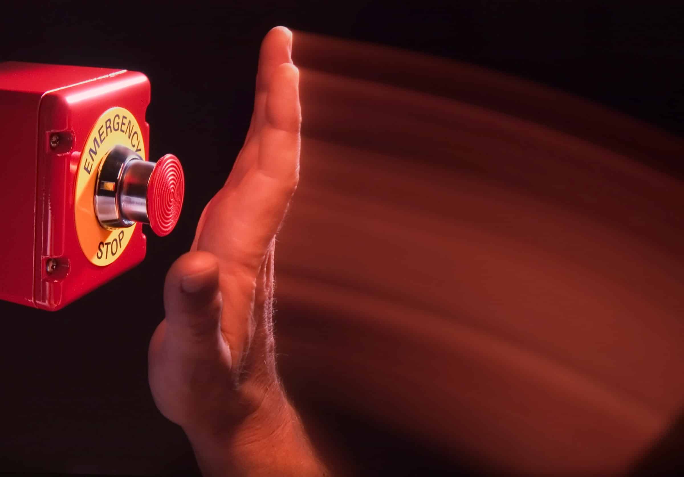 Emergency stop button