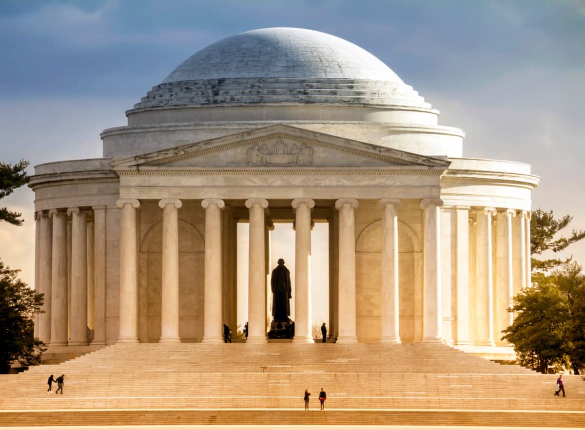 Jefferson Memorial in Washington, DC