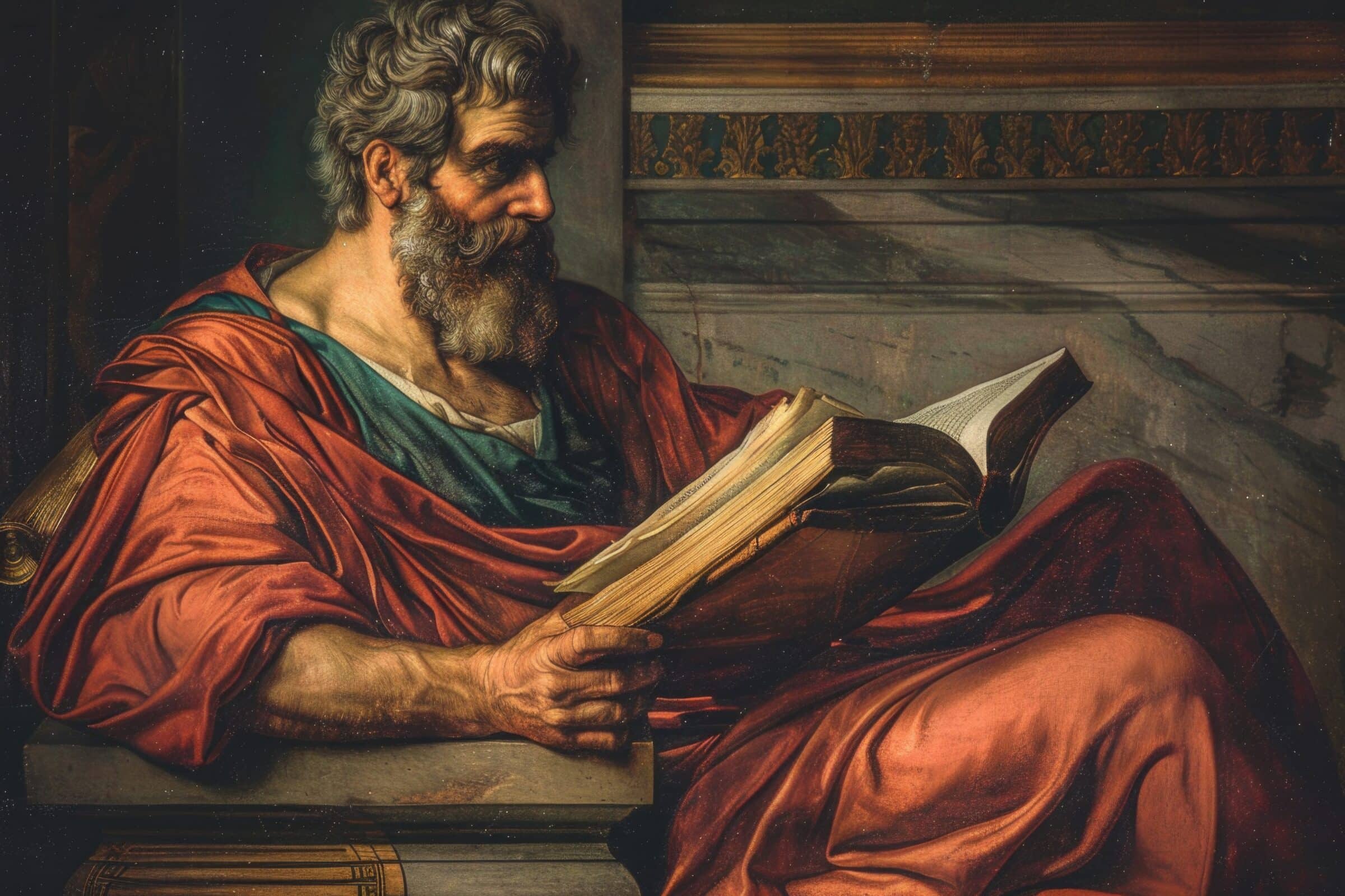 Aristotle: greek philosopher, polymath of classical period, ancient greece's profound thinker and influential figure in fields spanning philosophy, science, ethics, politics