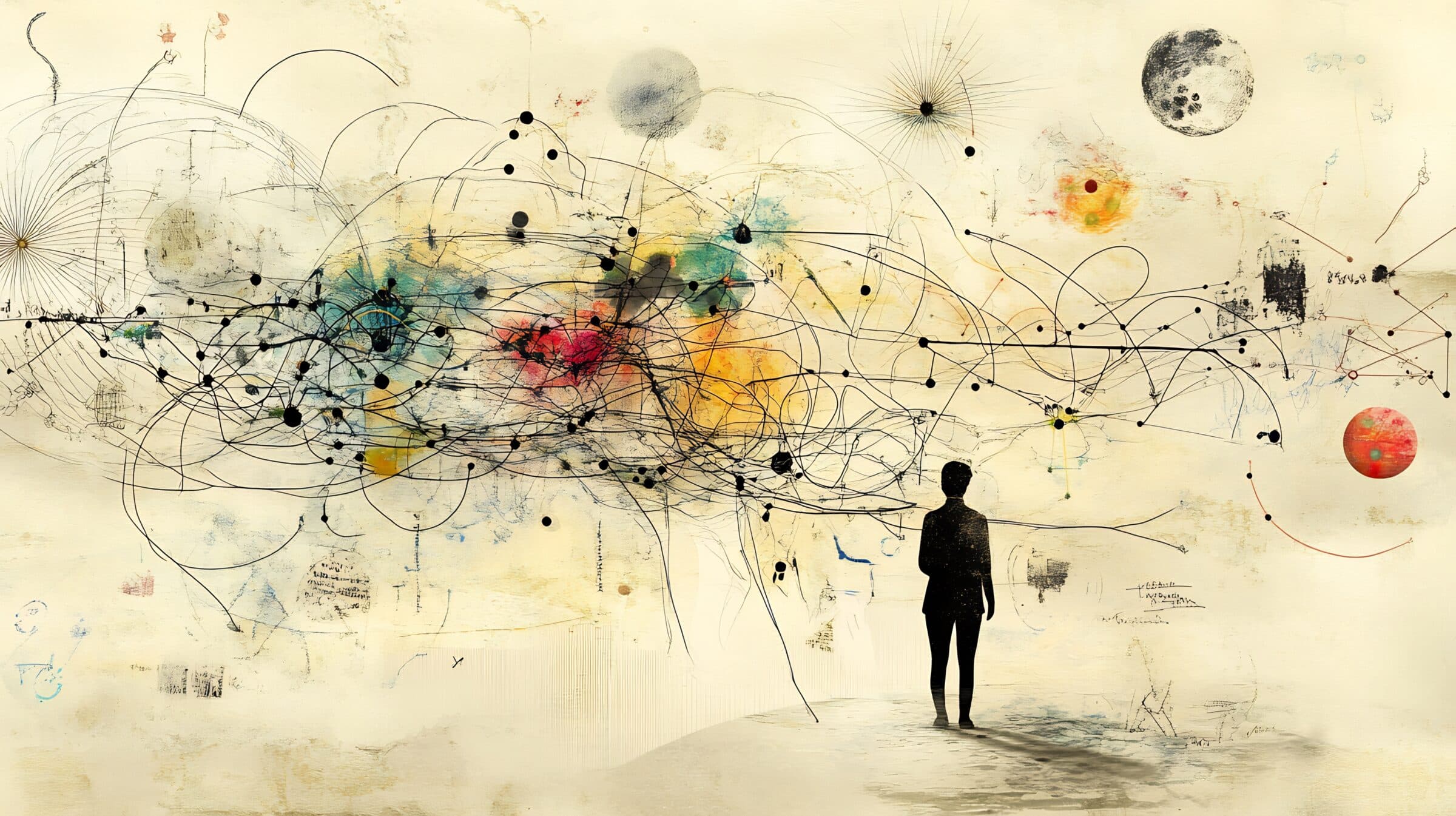 Thought processes emotional intelligence are rendered through symbolic pathways that meticulously trace the minds inner workings